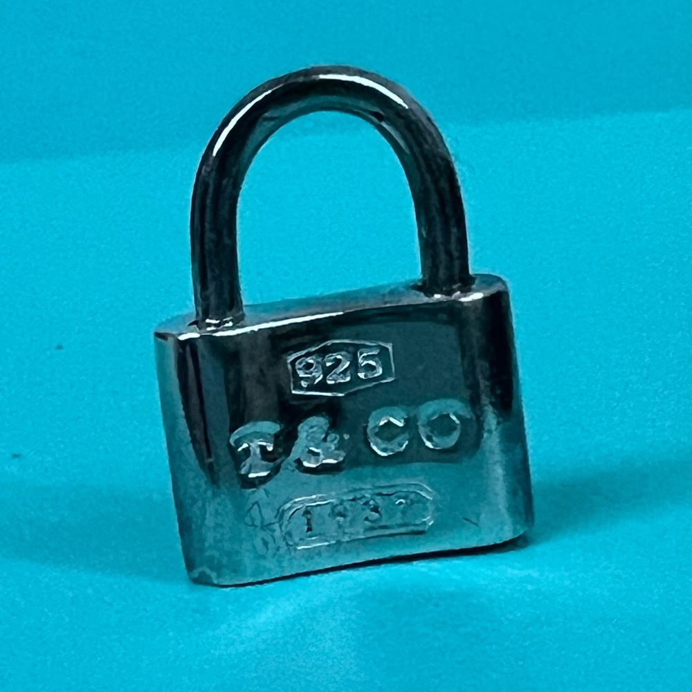 Tiffany&Co retired padlock pendent /charm